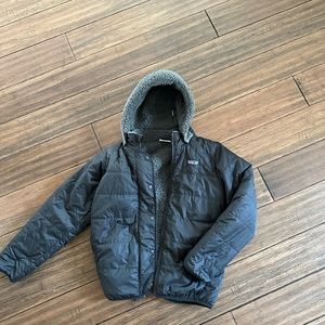 Patagonia youth double sided fleece jacket